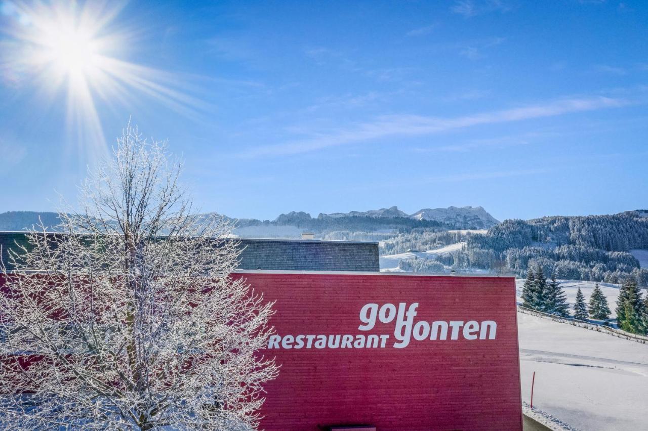 Swiss Mountain Golf-Restaurant Gonten エクステリア 写真